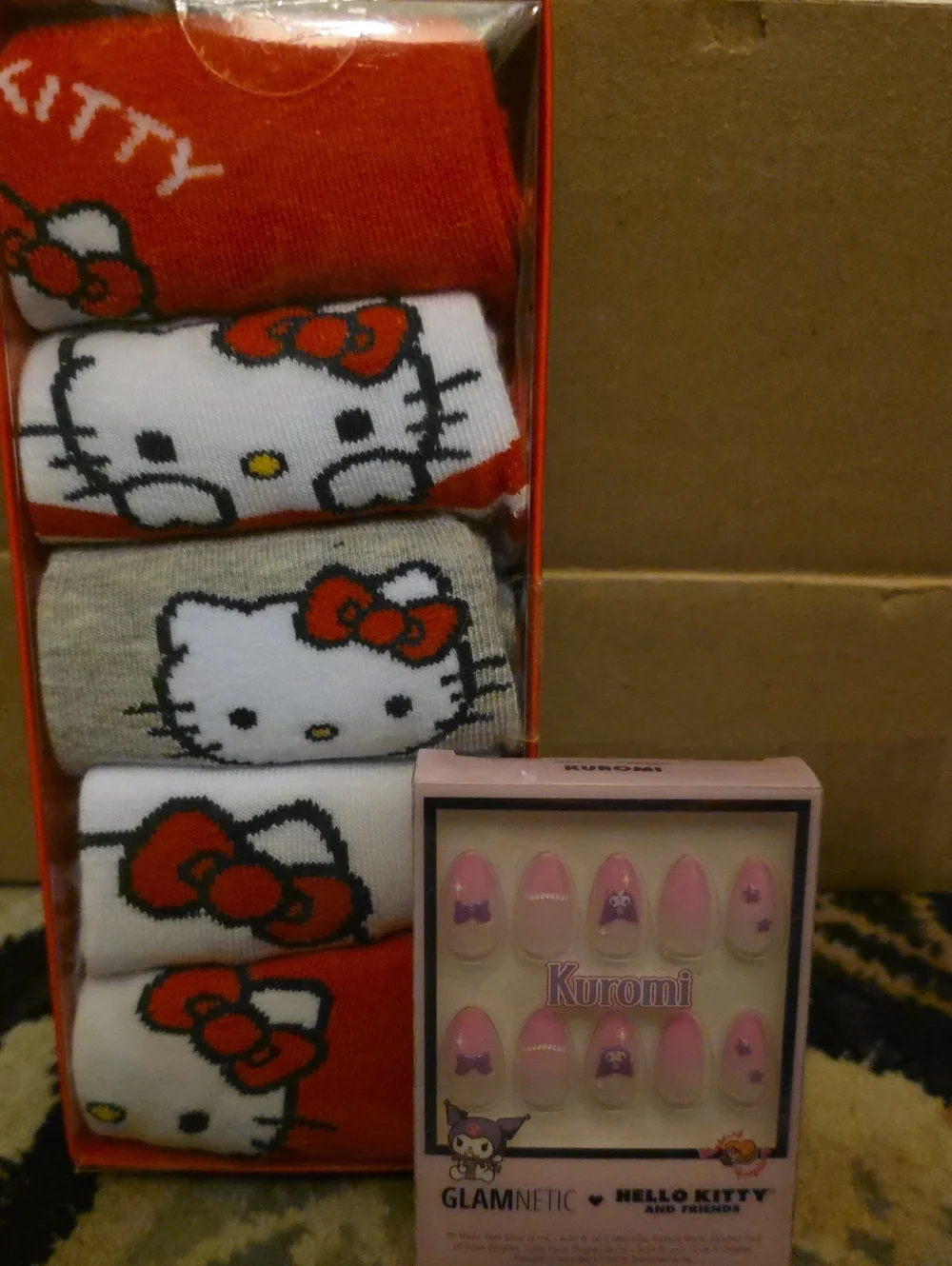 Kuromi Pink Press-On Nails by Glamnetic